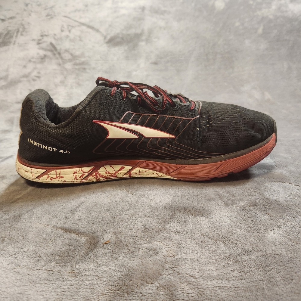 Altra Shoes Mens 11 Black Instinct‎ 4.5 Road Running Zero Drop AFM1835F-6 - Picture 2 of 11